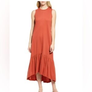 Caslon size S Sleeveless High-Low Dress Excellent condition